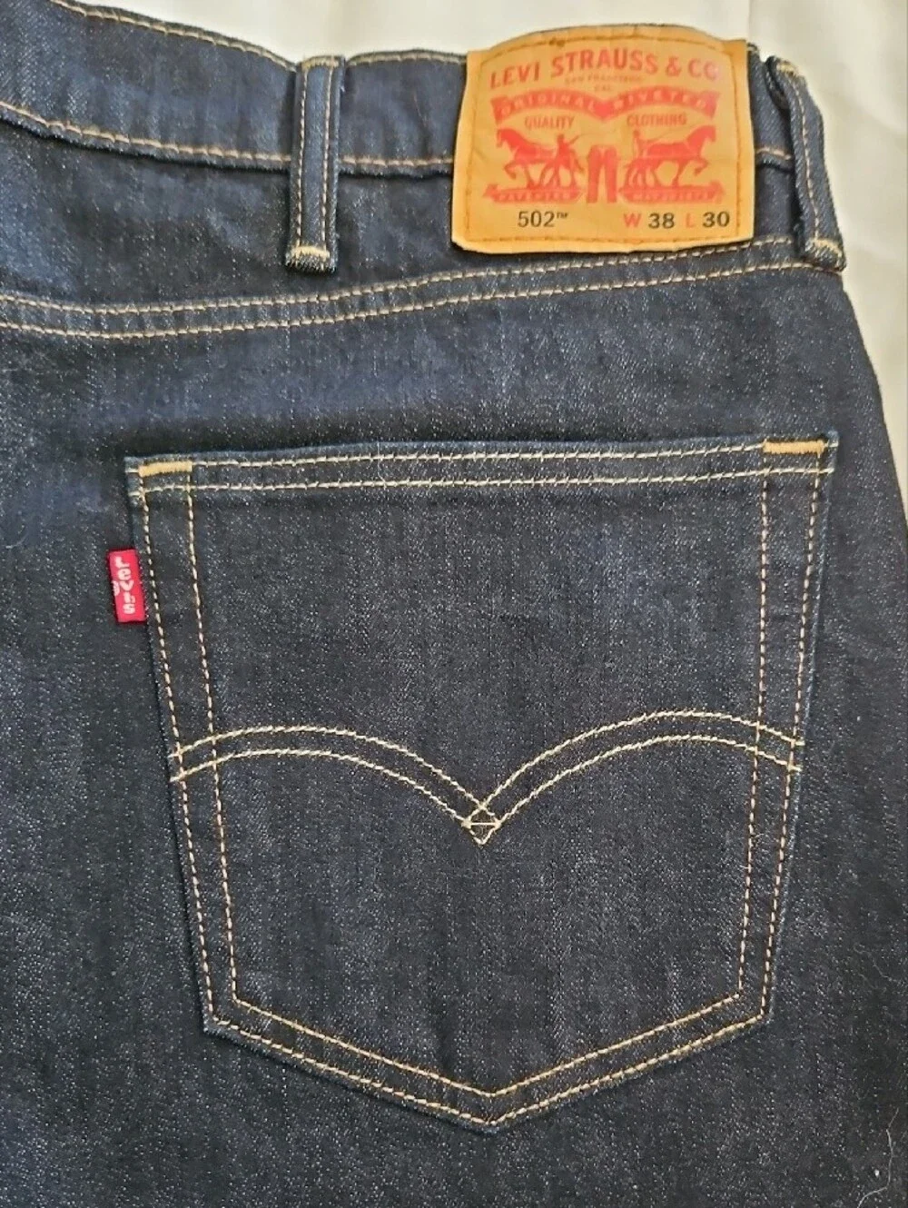 Levi's Straight Jeans in Dark Indigo